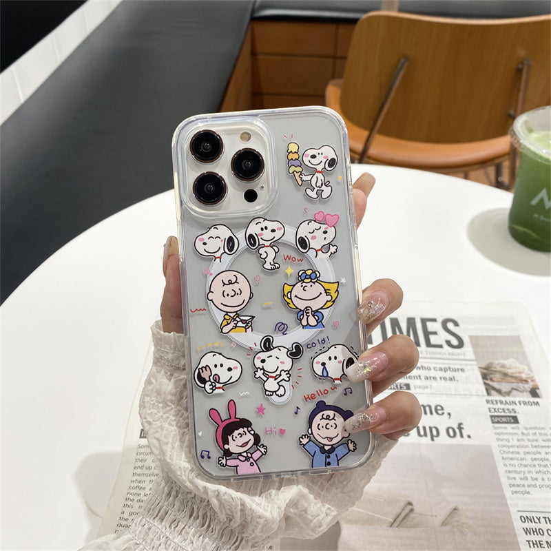 Snoopy Peanuts For Magsafe Charging Case