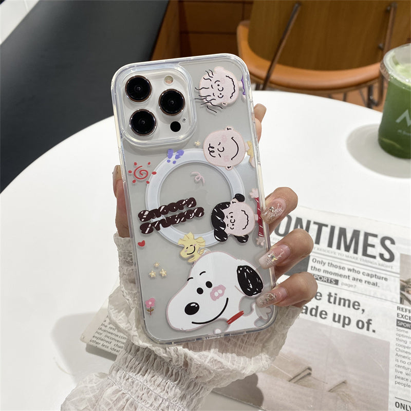 Snoopy Peanuts For Magsafe Charging Case