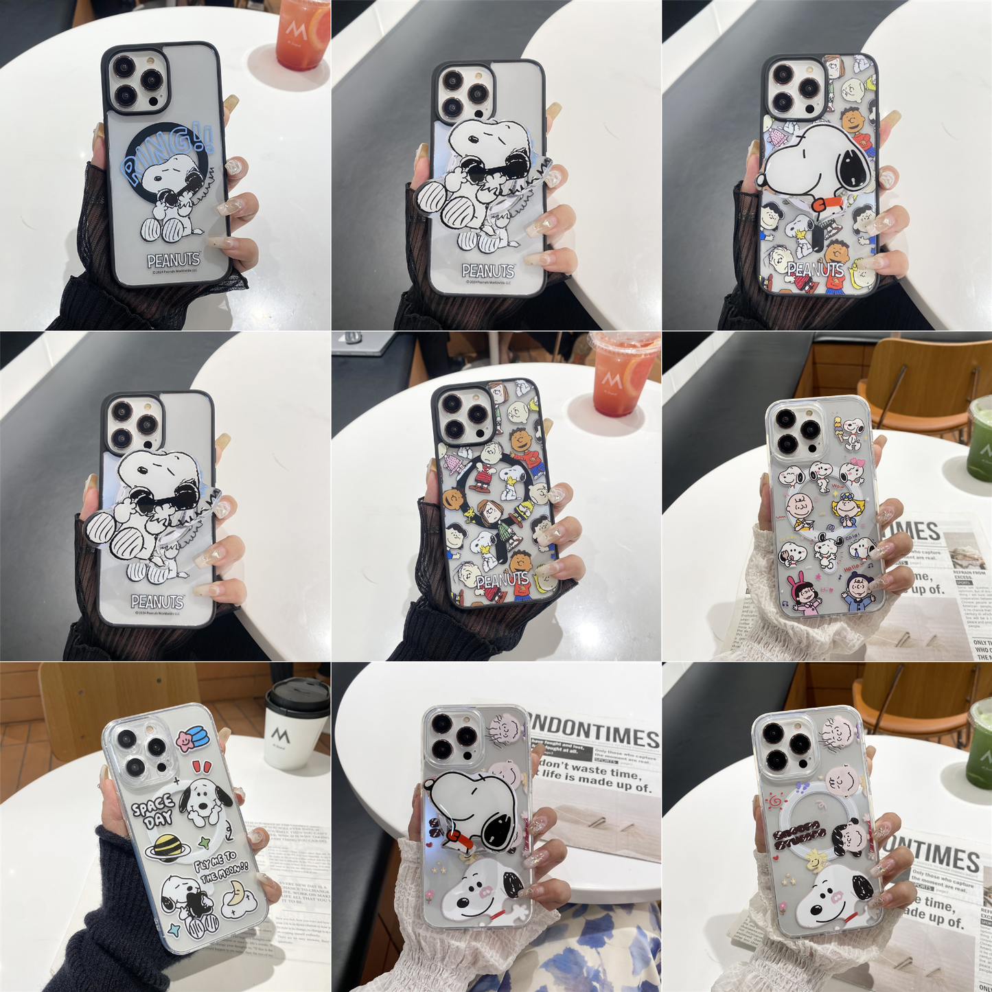 Snoopy Peanuts For Magsafe Charging Case