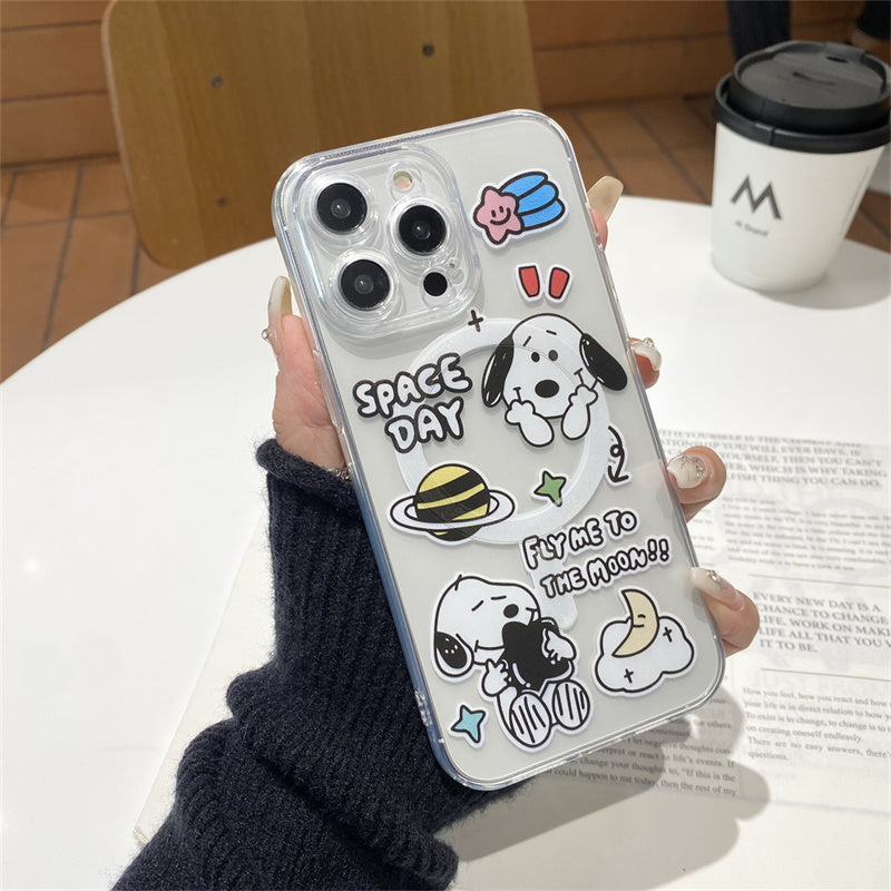 Snoopy Peanuts For Magsafe Charging Case