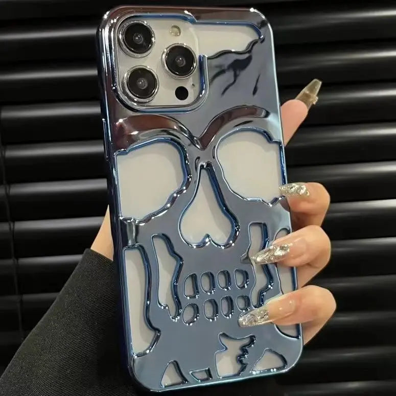 3D Hollow Skull Callous Phone Case