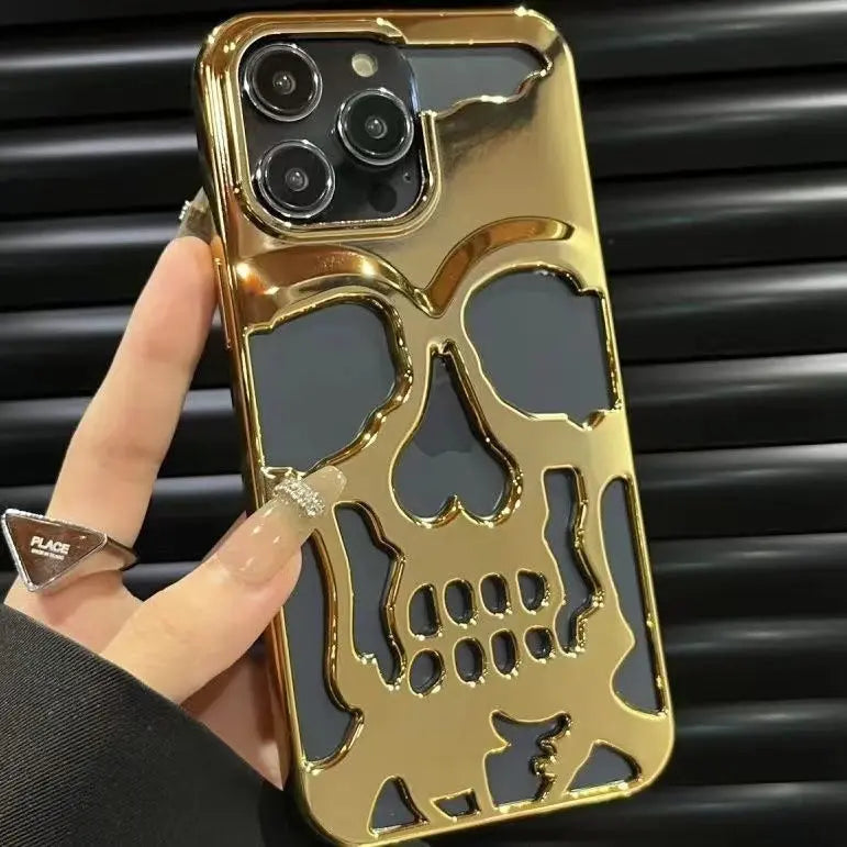 3D Hollow Skull Callous Phone Case