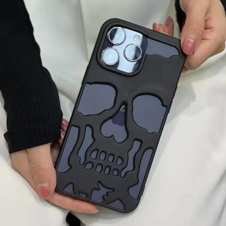 3D Hollow Skull Callous Phone Case