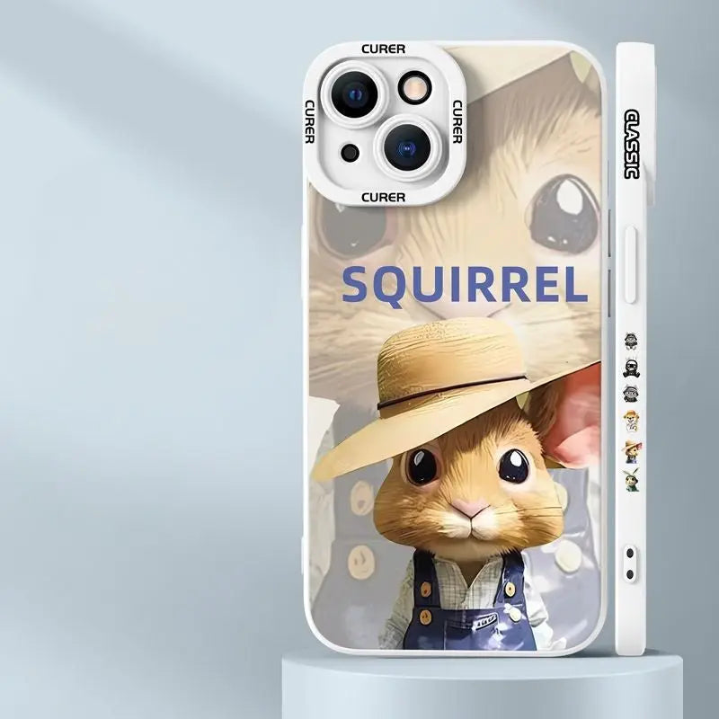 Cute Cartoon Rabbit Soft Phone Case