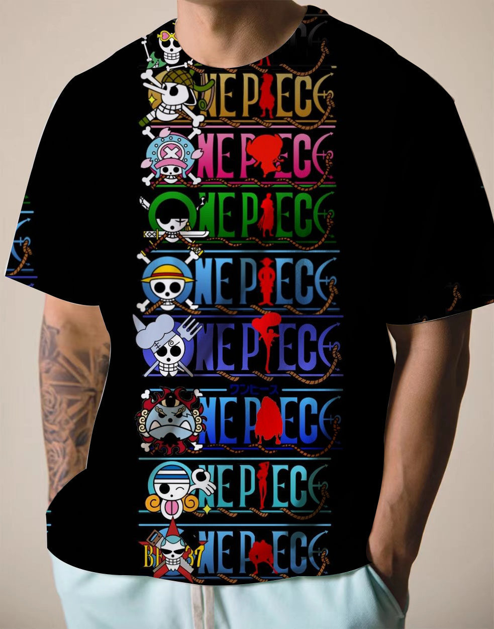 Clothing Funny Men's T Shirt One Piece T Shirt