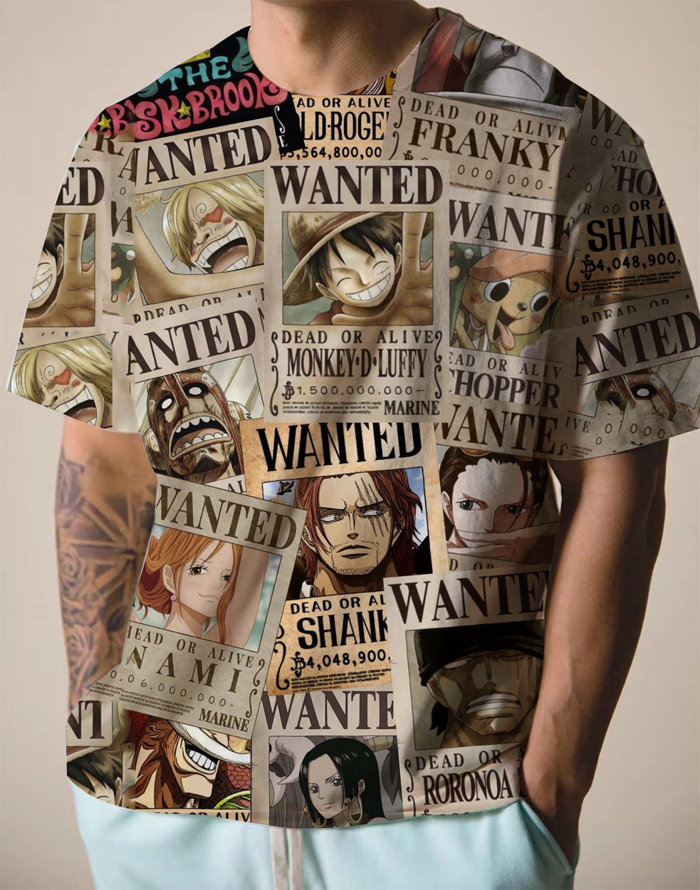 Clothing Funny Men's T Shirt One Piece T Shirt