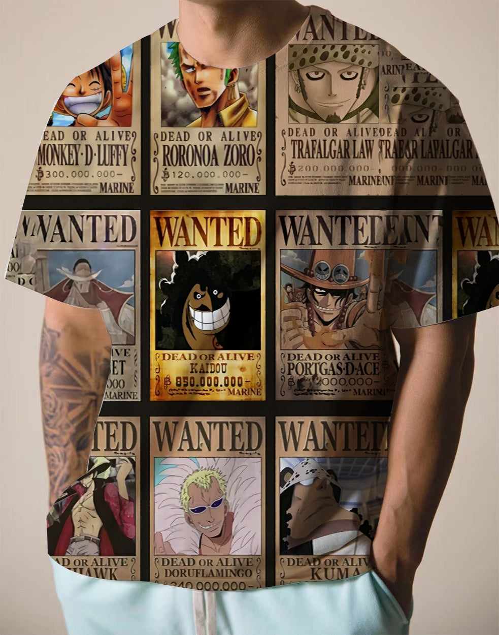 Clothing Funny Men's T Shirt One Piece T Shirt