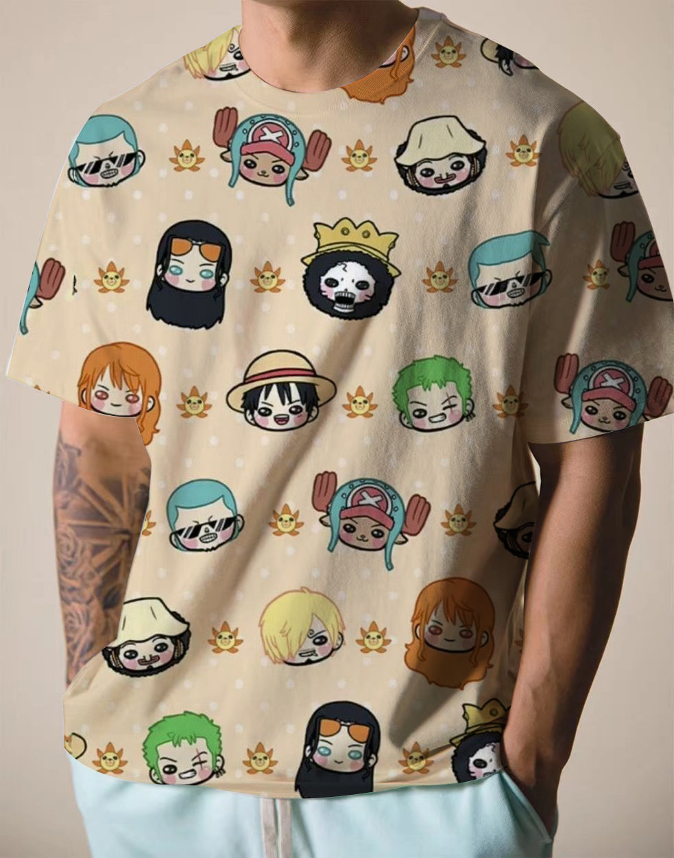 Clothing Funny Men's T Shirt One Piece T Shirt