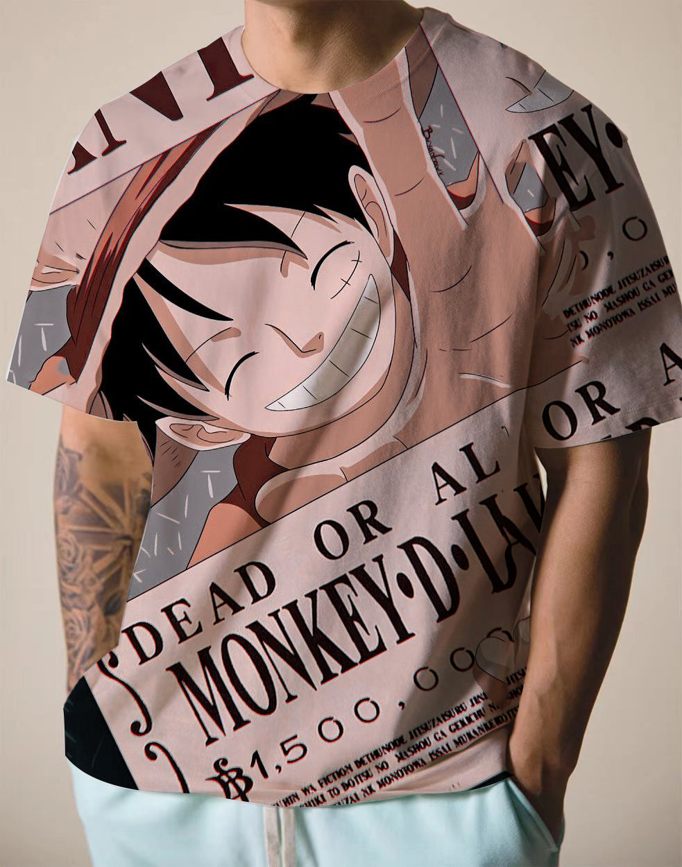 Clothing Funny Men's T Shirt One Piece T Shirt