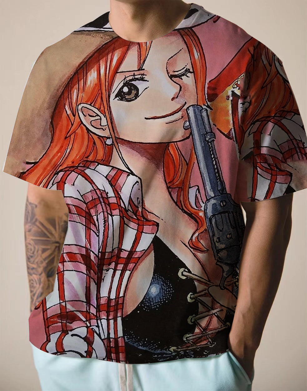 Clothing Funny Men's T Shirt One Piece T Shirt