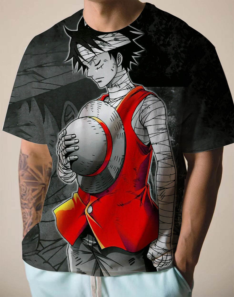 Clothing Funny Men's T Shirt One Piece T Shirt
