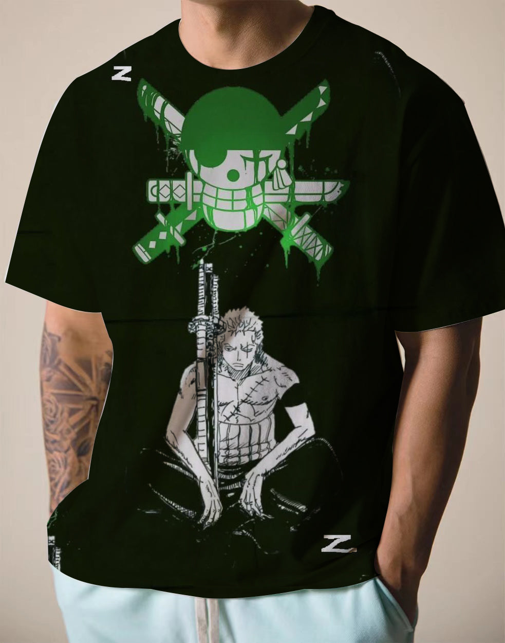 Clothing Funny Men's T Shirt One Piece T Shirt