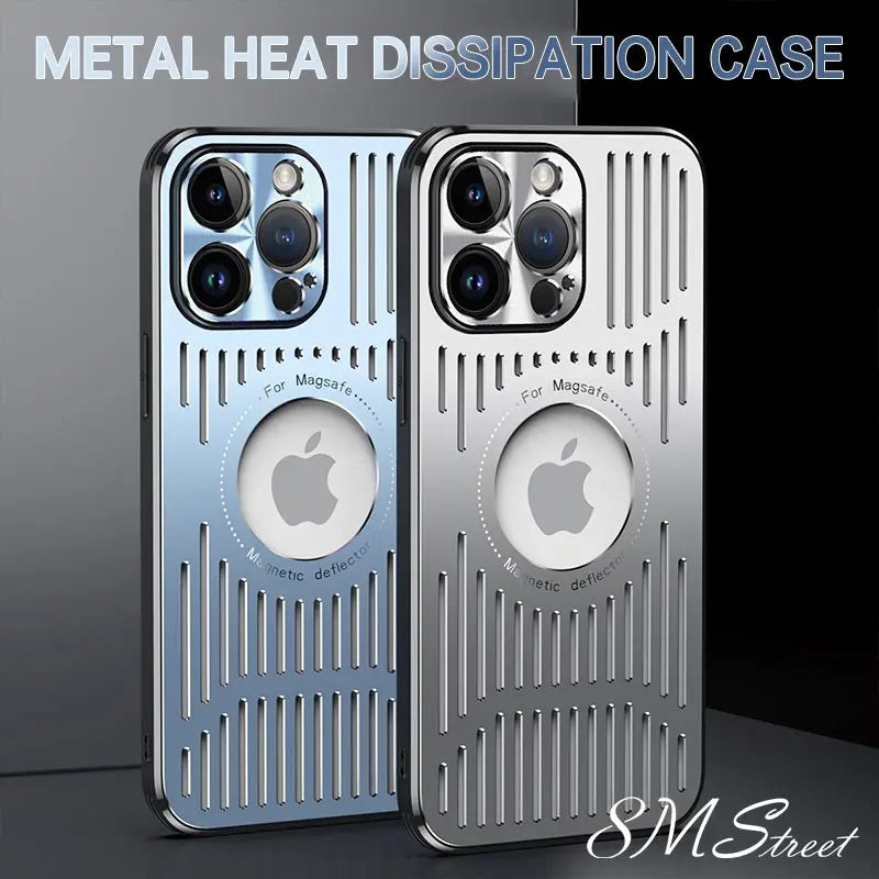 Luxury Magnetic Wireless Charge Case metal phone case
