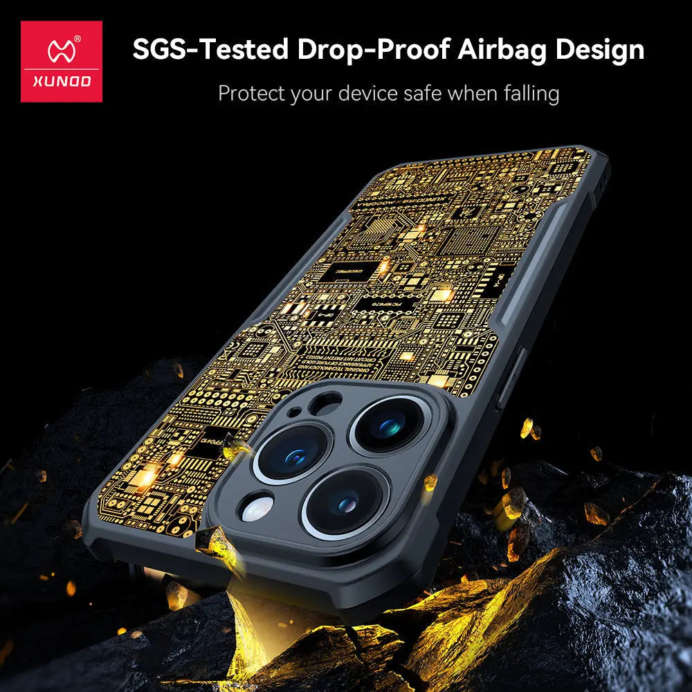 Xundd X Mooopaa Pure Gold Case For iPhone