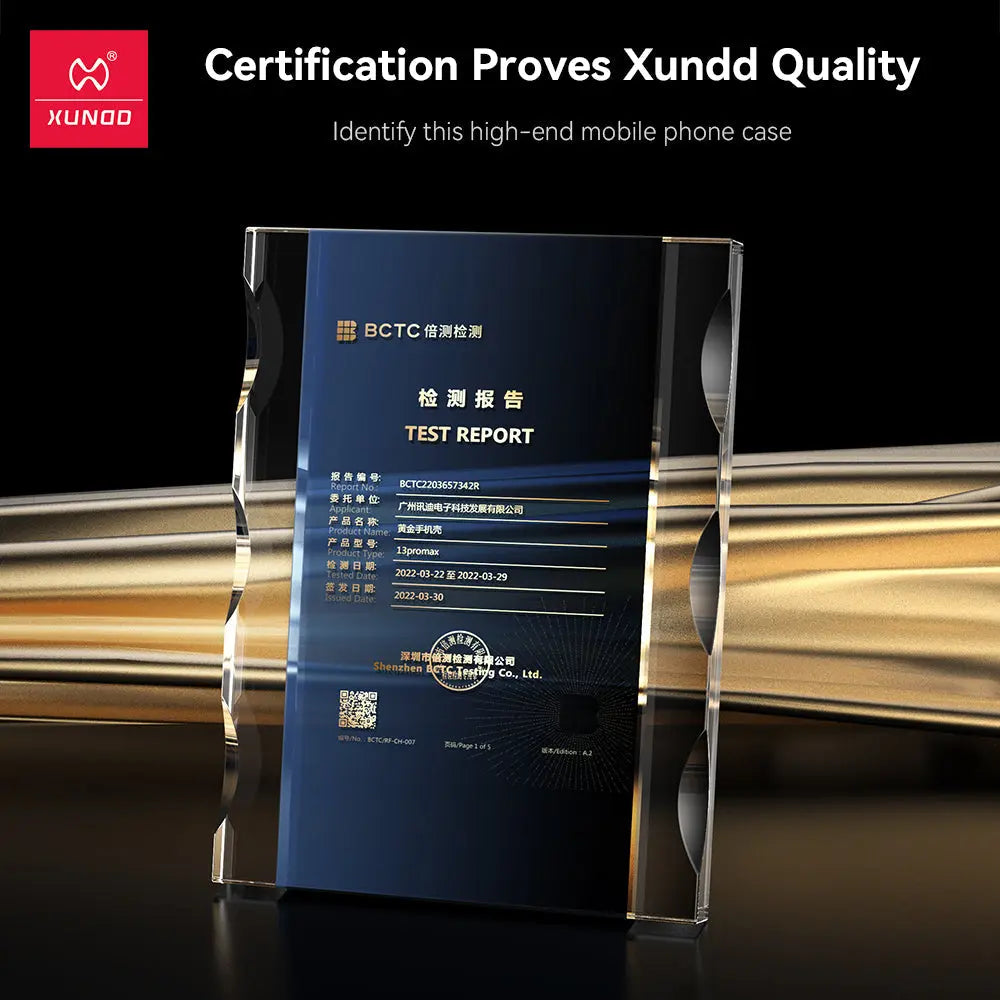 Xundd X Mooopaa Pure Gold Case For iPhone