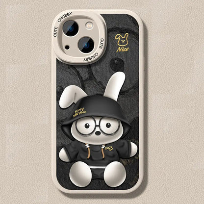 Cute Cartoon Rabbit Soft Phone Case