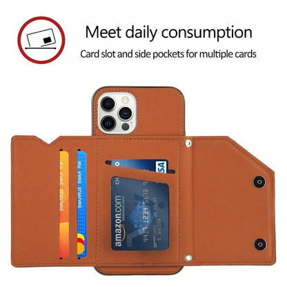 Everest Leather Wallet iPhone Case