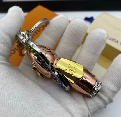 Luxury puppet keychain