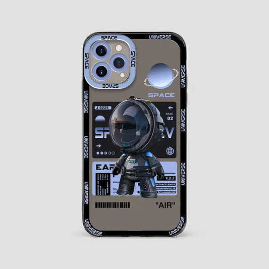 Trendy astronaut mobile phone case
