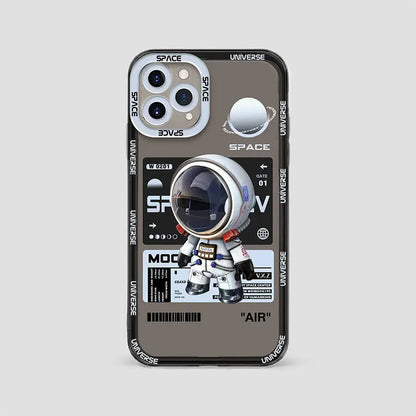 Trendy astronaut mobile phone case