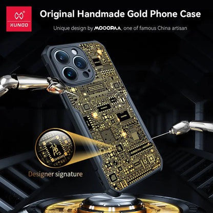 Xundd X Mooopaa Pure Gold Case For iPhone
