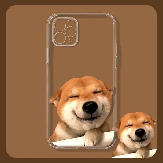 cute dog bread phone case for iphone